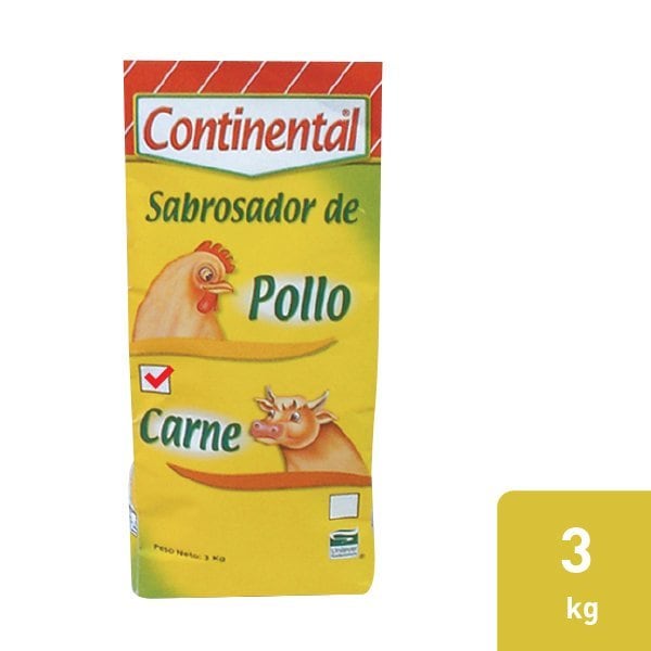 Continental® Sabrosador con Sabor a Pollo 6X3kg - 